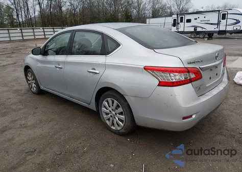 2014 Nissan Sentra S z USA, uszkodzony, nr VIN 3N1AB7AP0EY206986